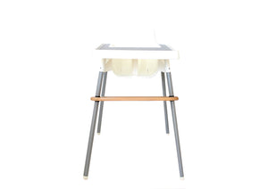Bamboo Highchair Footrest - Natural finish