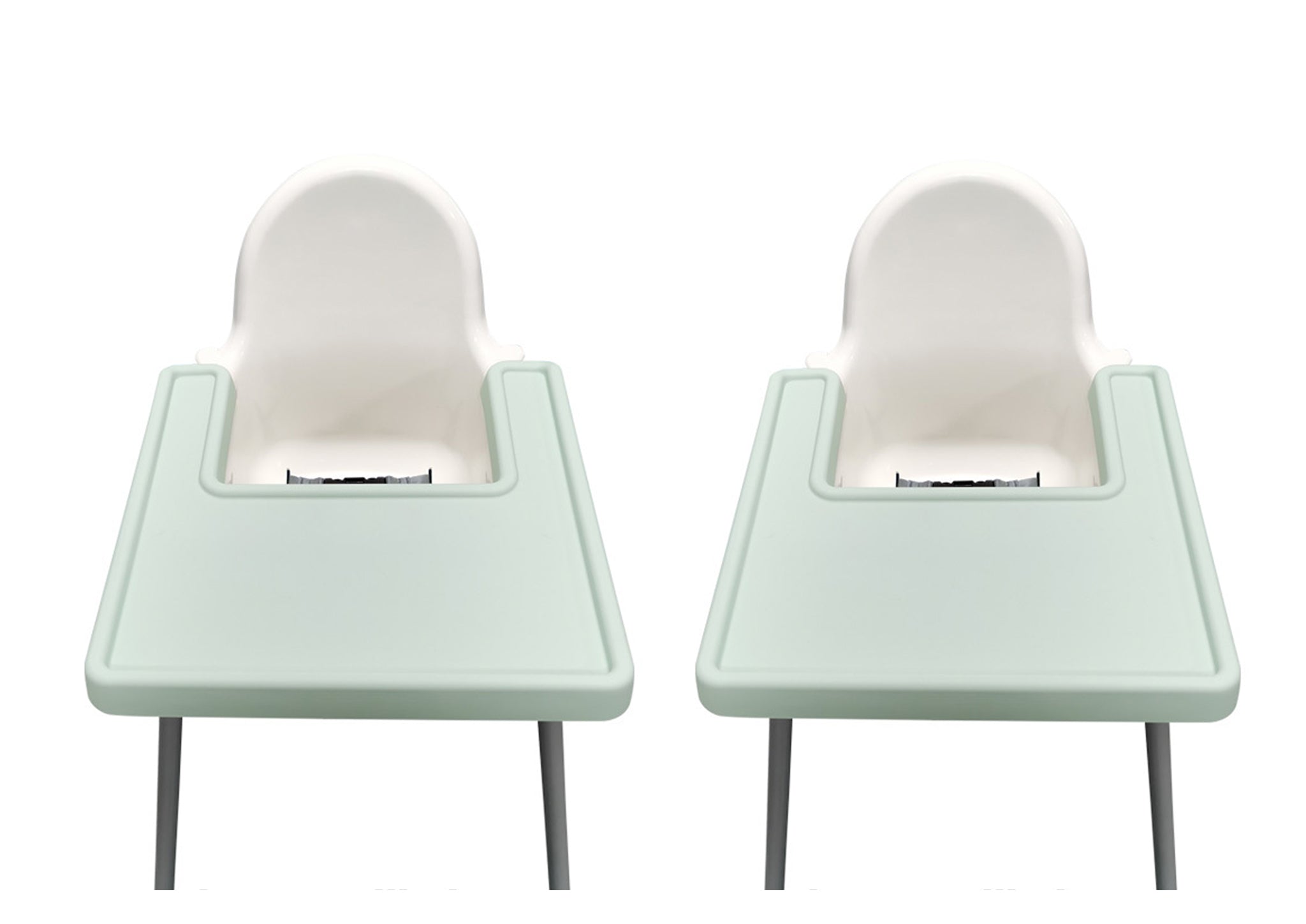 TWIN SET - Highchair Full Tray Cover Mint Green